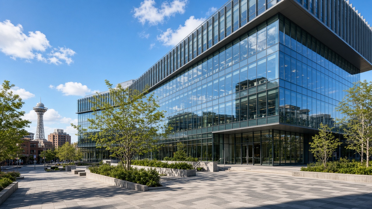 Modern commercial office building in Newcastle CBD