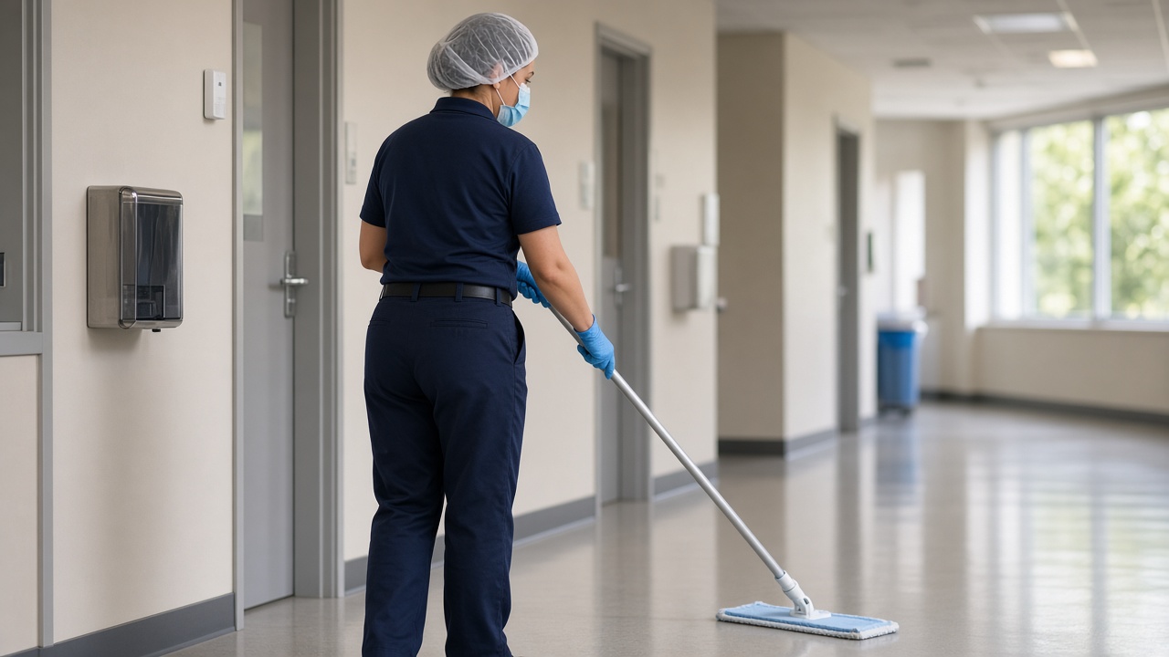 Infection control documentation being reviewed