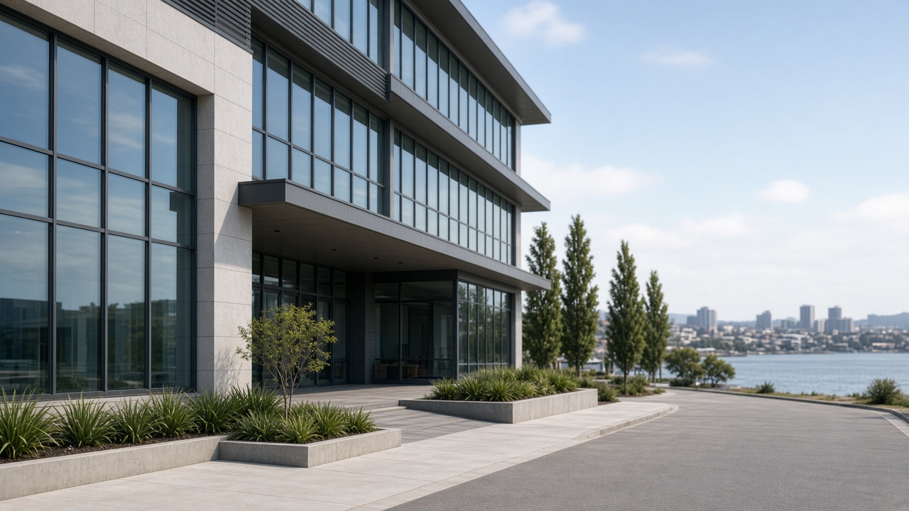 Modern commercial office building in Newcastle CBD