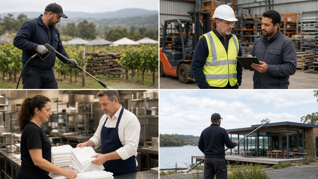 Cessnock industrial corridor cleaning