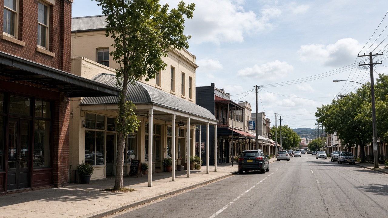 Singleton CBD commercial facility being serviced