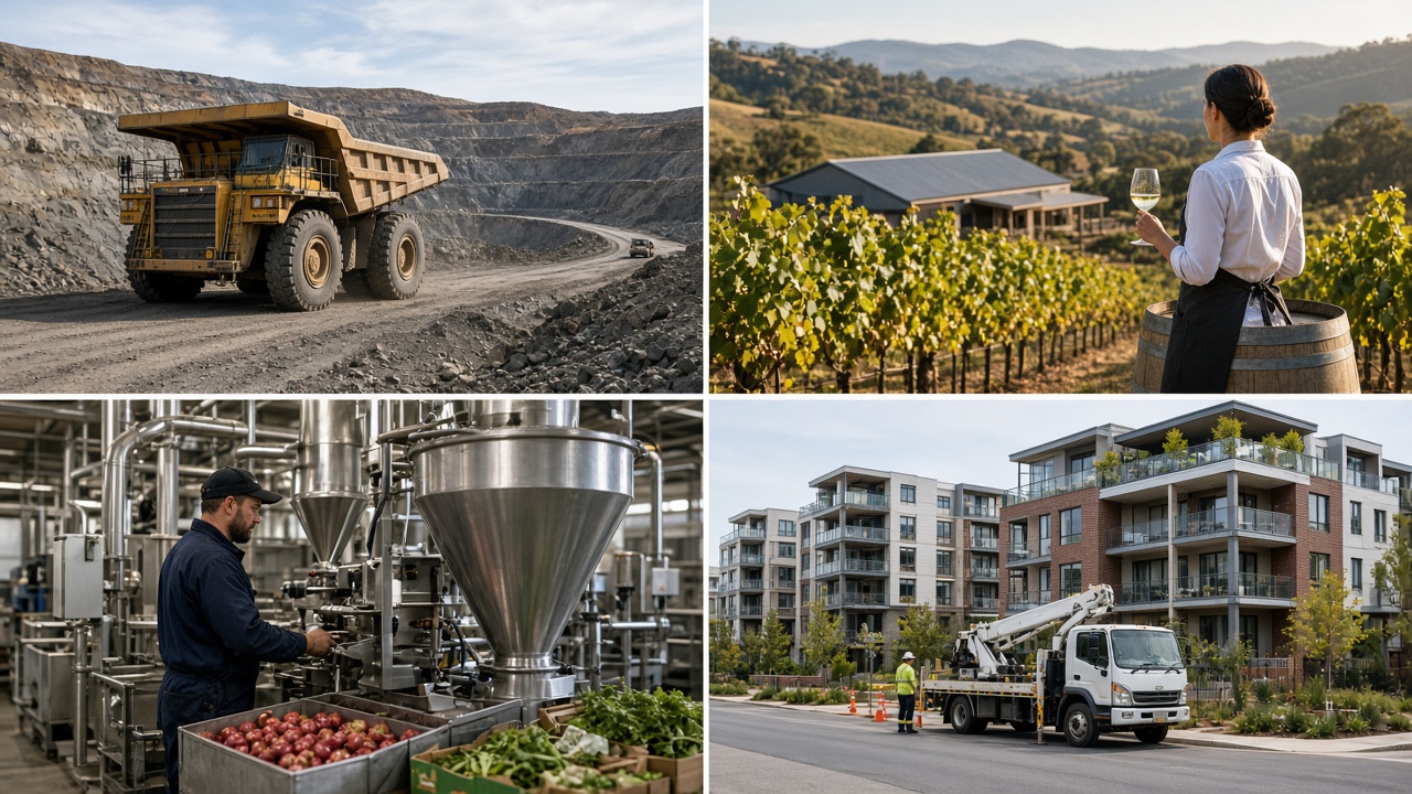 Hunter Valley sectors serviced