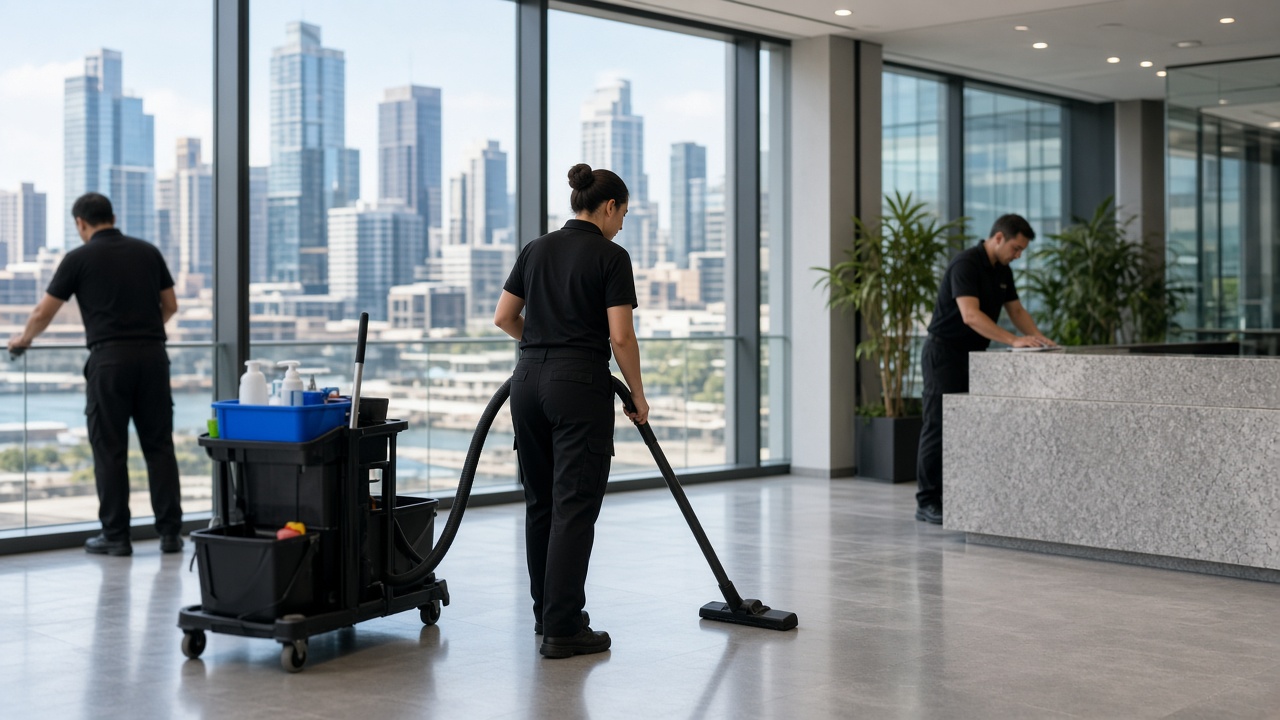 Melbourne CBD commercial cleaning