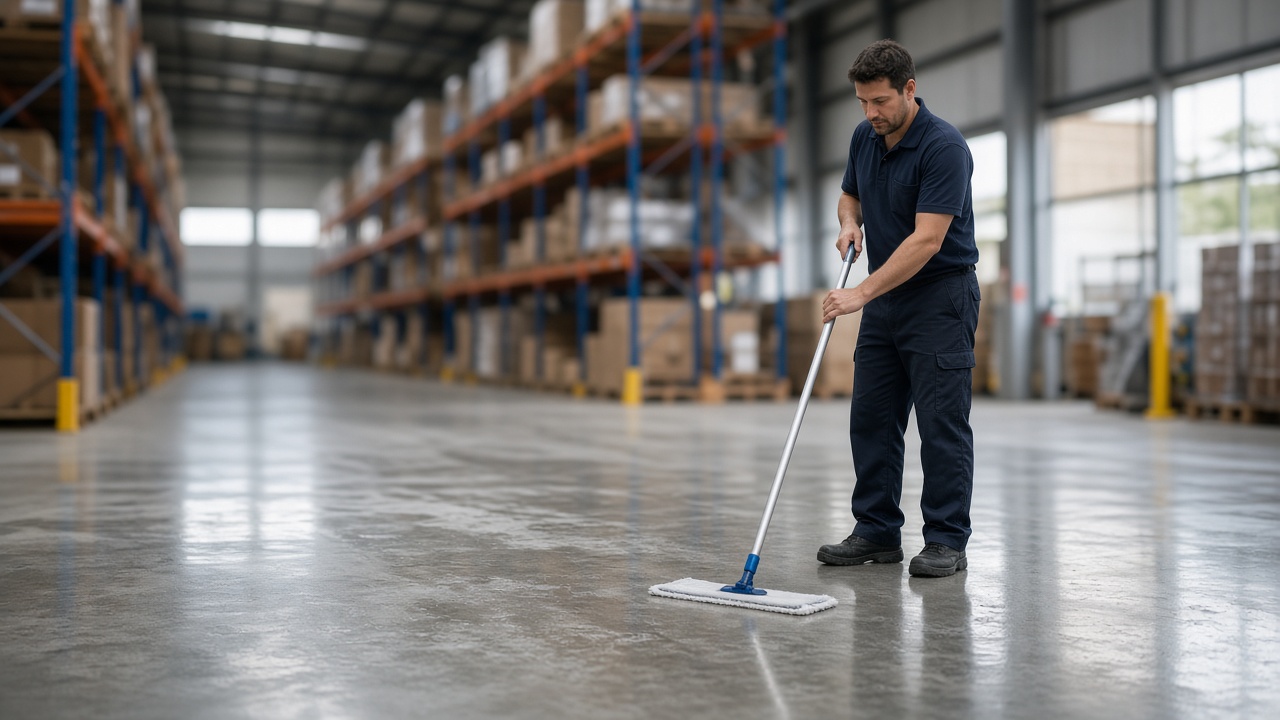 FACILITIES MAN warehouse cleaning