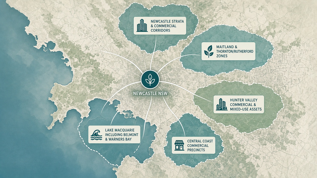 Grounds maintenance coverage map