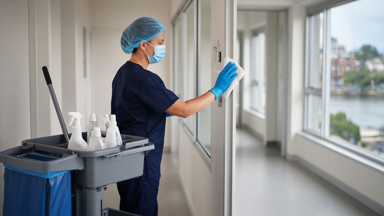 FACILITIES MAN medical cleaning