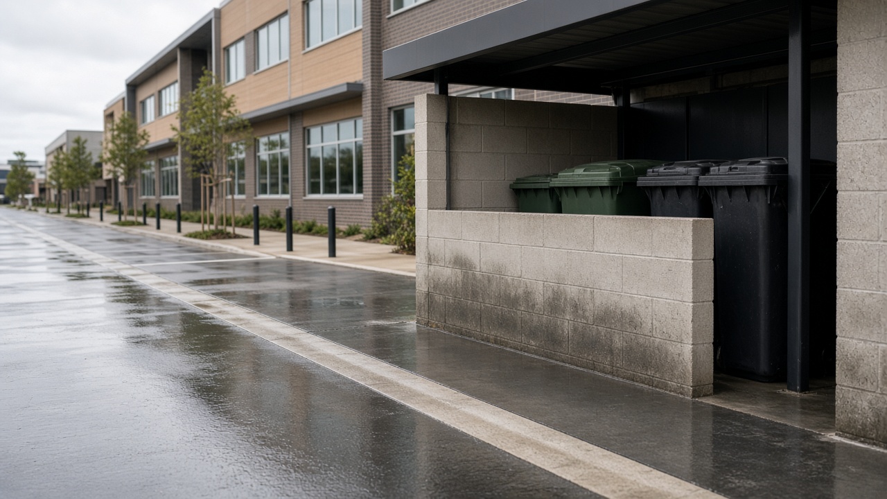FACILITIES MAN pressure washing