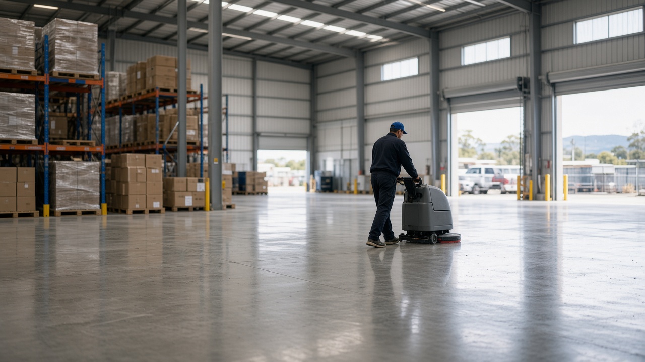 FACILITIES MAN warehouse cleaning