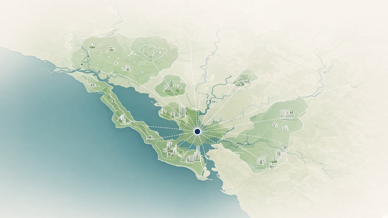 Strata service coverage map