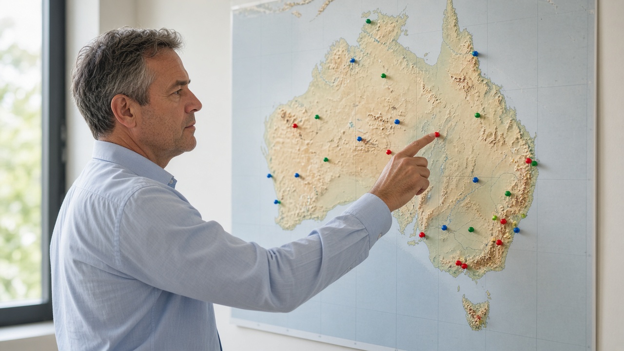 Services and locations navigation